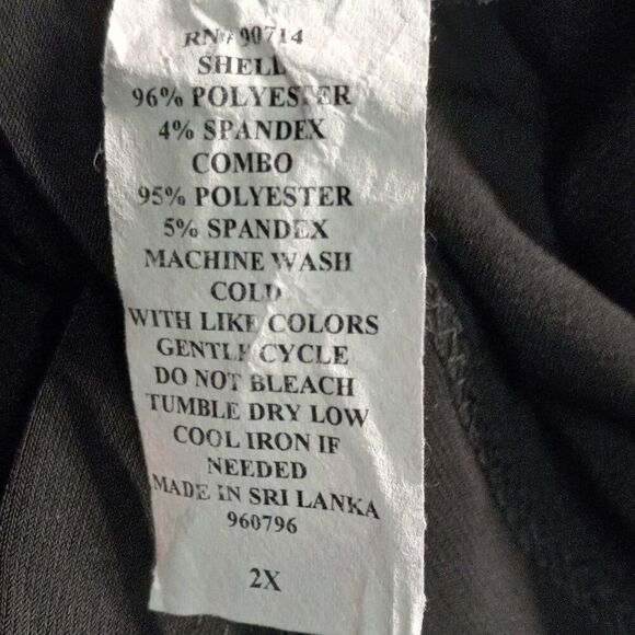 Adressing Women 2X Psychedelic Colors Sleeveless Midi Dress Grandmacore - Picture 7 of 7